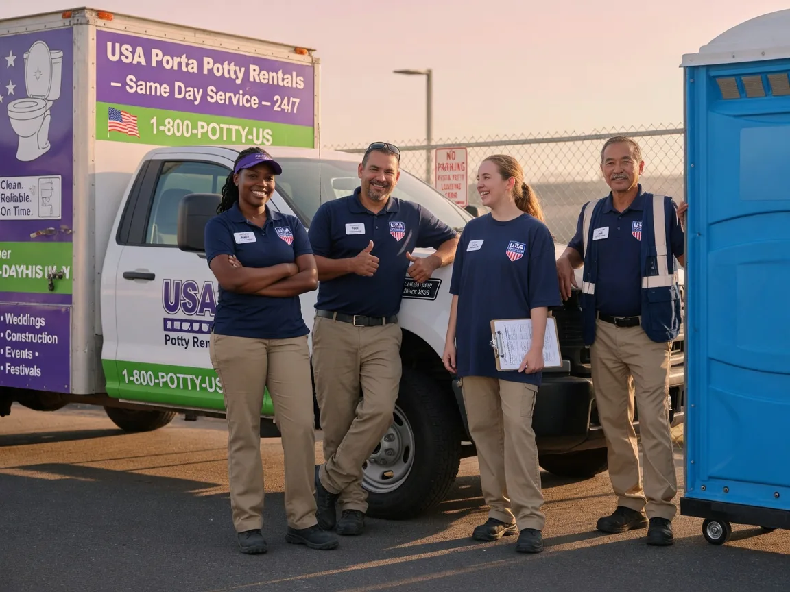 Porta Potty Rental company in Sanger, CA